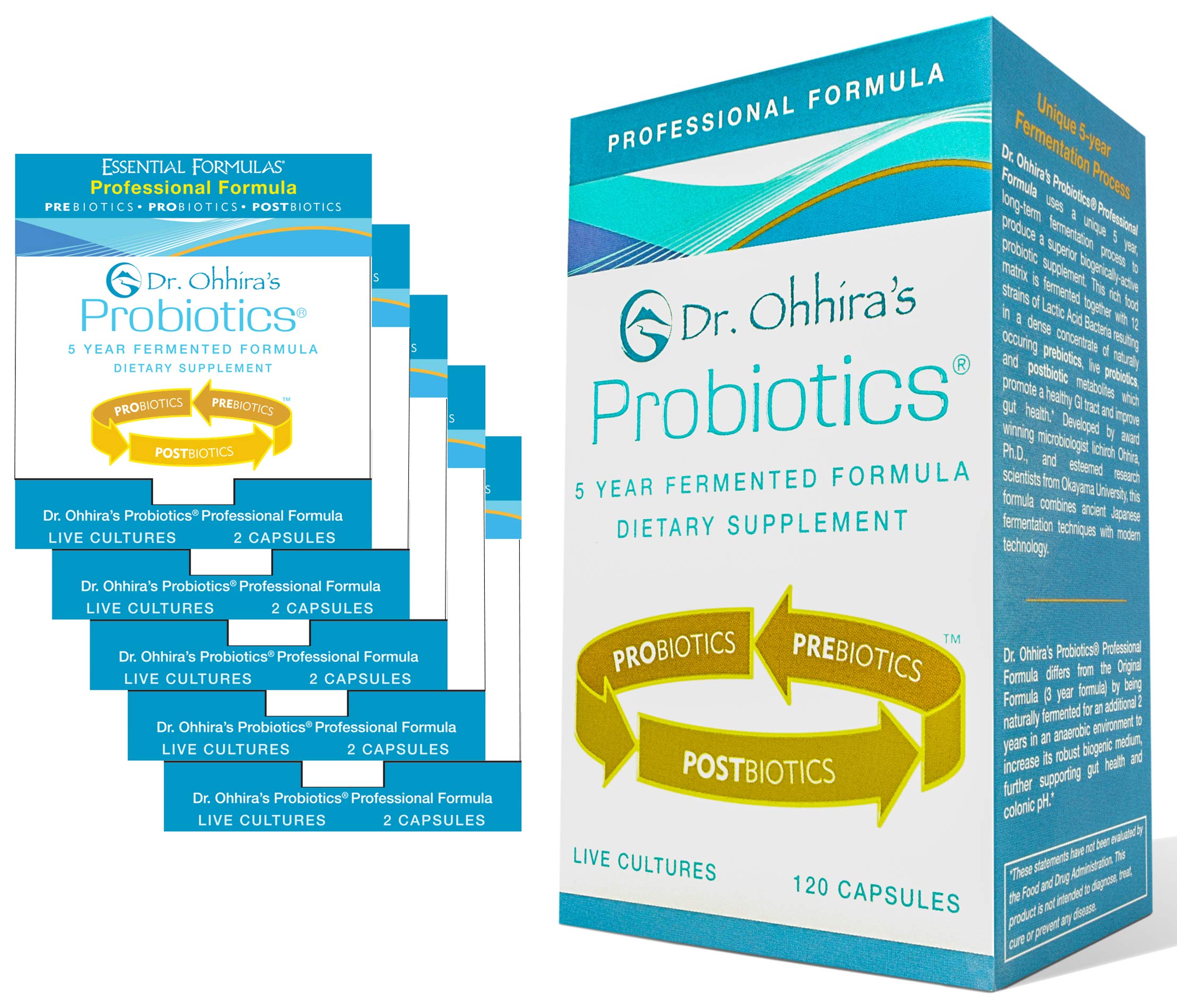 Foto 1 | Suplemento Essential Formulas Dr. Ohhira's Probiotics 120 Cápsulas - Venta Internacional