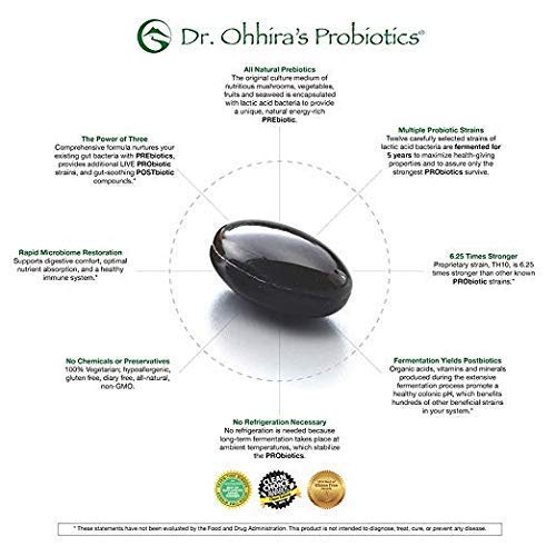 Foto 5 pulgar | Suplemento Essential Formulas Dr. Ohhira's Probiotics 120 Cápsulas - Venta Internacional