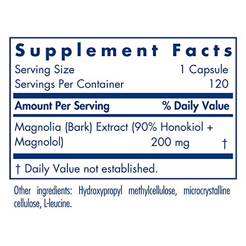 Foto 3 pulgar | Suplemento de Extracto de Magnolia de Allergy Research Group 120 Cápsulas - Venta Internacional