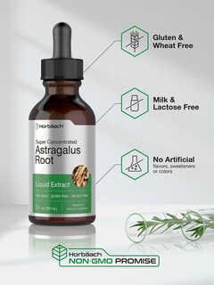 Foto 4 | Suplemento Horbäach de Extracto de Raíz Astrágalo 60 ml Ssin Alcohol - Venta Internacional
