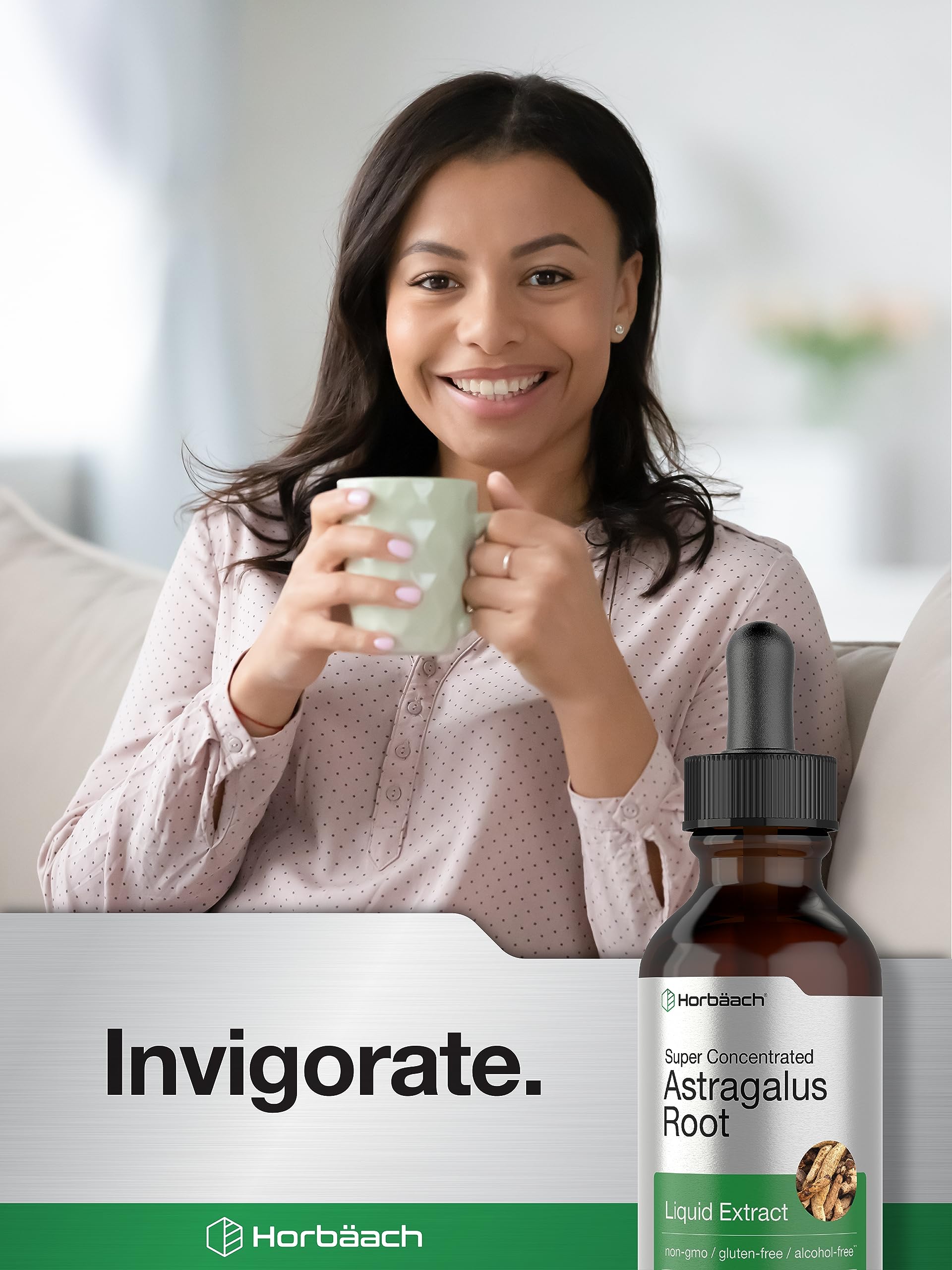 Foto 6 | Suplemento Horbäach de Extracto de Raíz Astrágalo 60 ml Ssin Alcohol - Venta Internacional