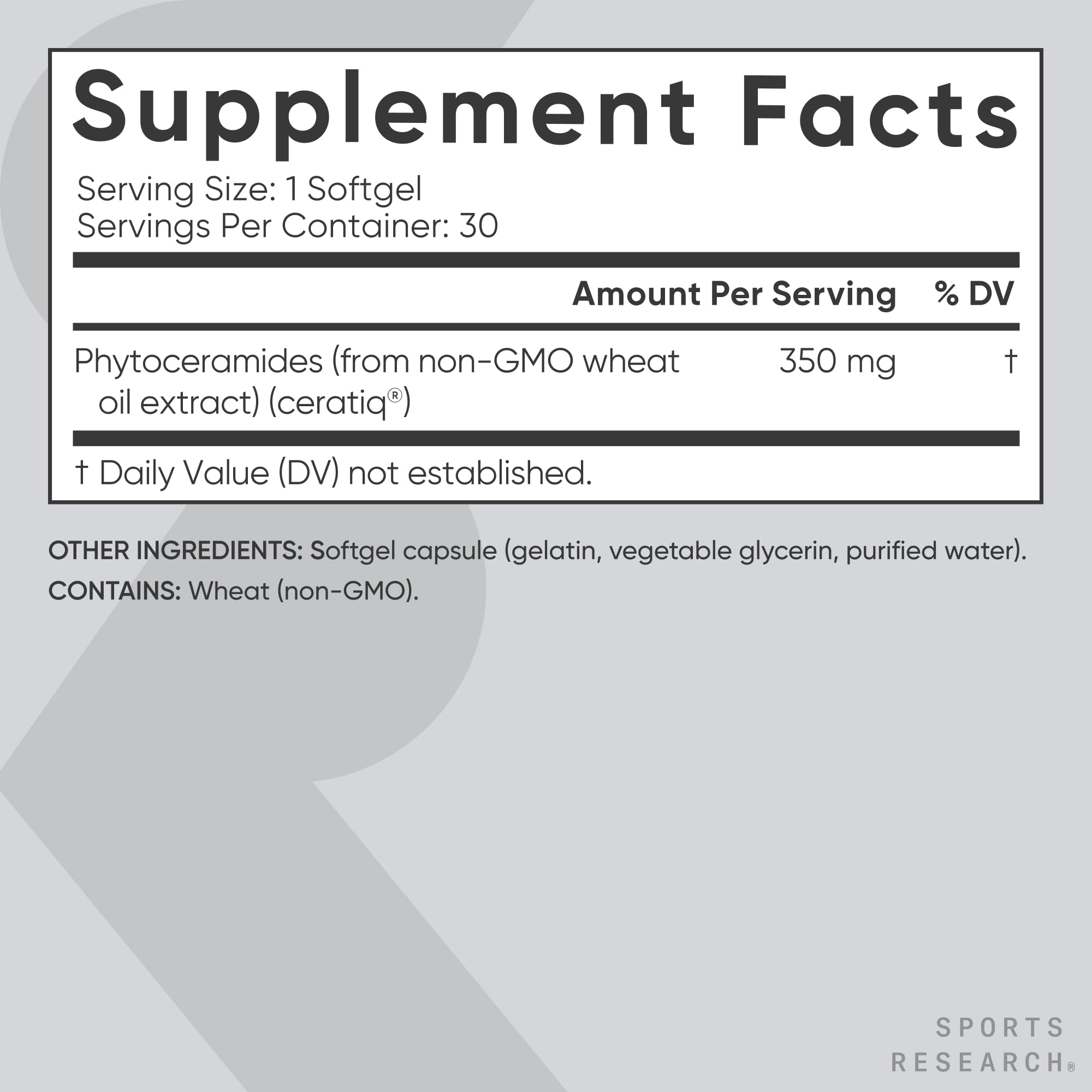 Foto 6 pulgar | Suplemento de Fitoceramidas 350 Mg 30 Cápsulas Blandas - Venta Internacional