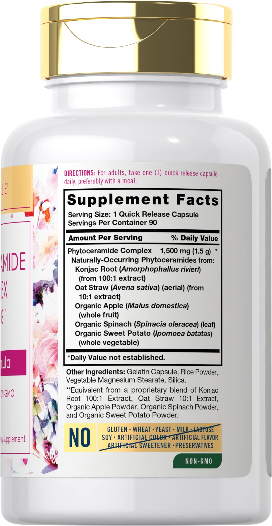 Foto 3 pulgar | Suplemento Carlyle Phytoceramide 1500 Mg 90 Cápsulas - Venta Internacional