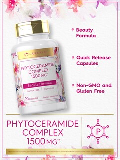 Foto 3 | Suplemento Carlyle Phytoceramide 1500 Mg 90 Cápsulas - Venta Internacional