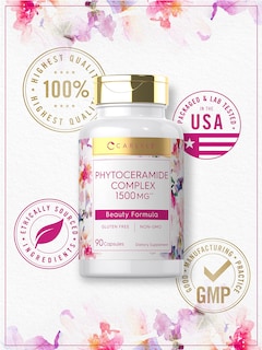 Foto 5 | Suplemento Carlyle Phytoceramide 1500 Mg 90 Cápsulas - Venta Internacional