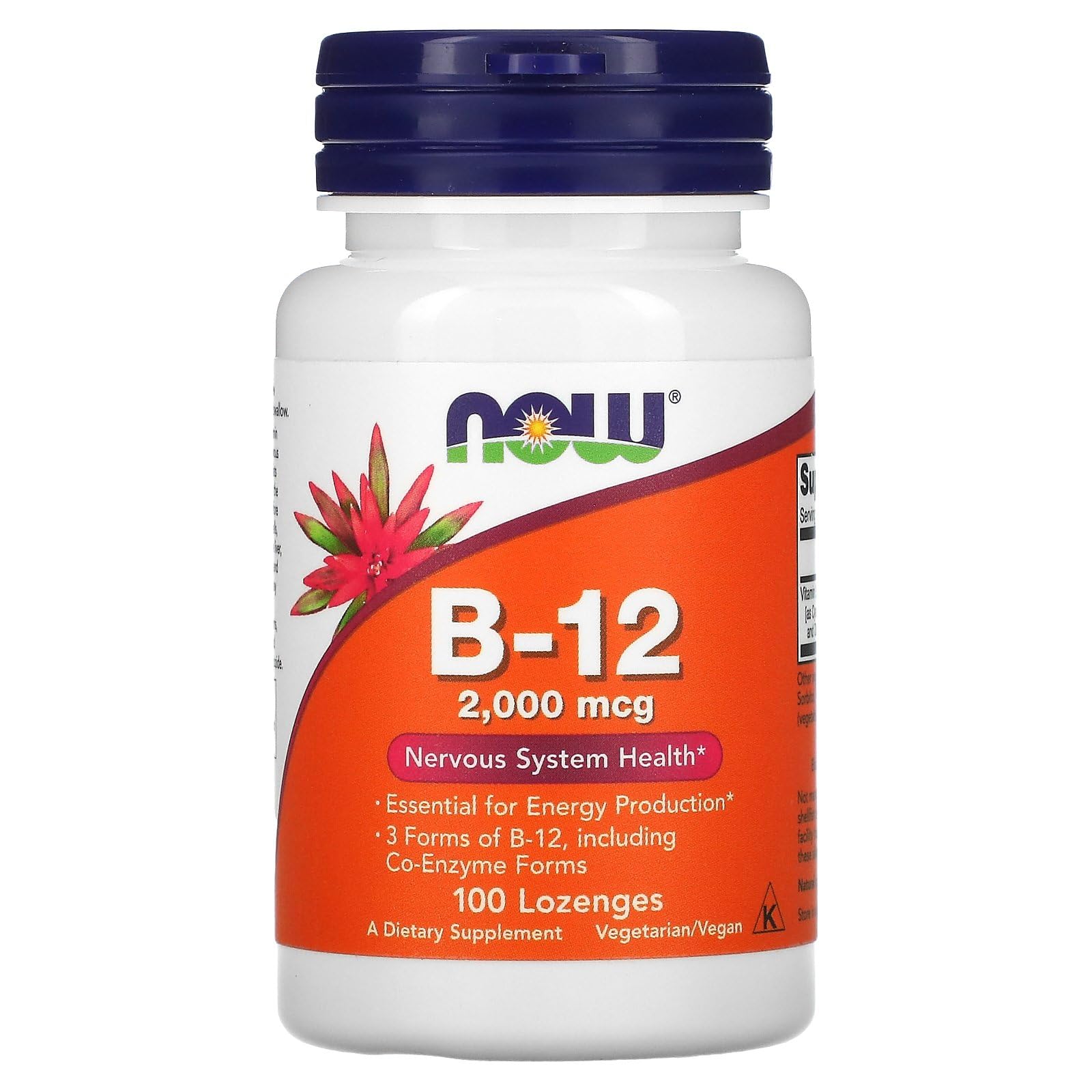 Foto 2 pulgar | Suplemento Now B-12 de 2000 mcg 100 Pastillas - Venta Internacional