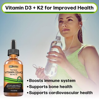 Foto 5 | Suplemento Líquido Vegano de Vitamina D3 + K2 de Sbr Nutrition - Venta Internacional