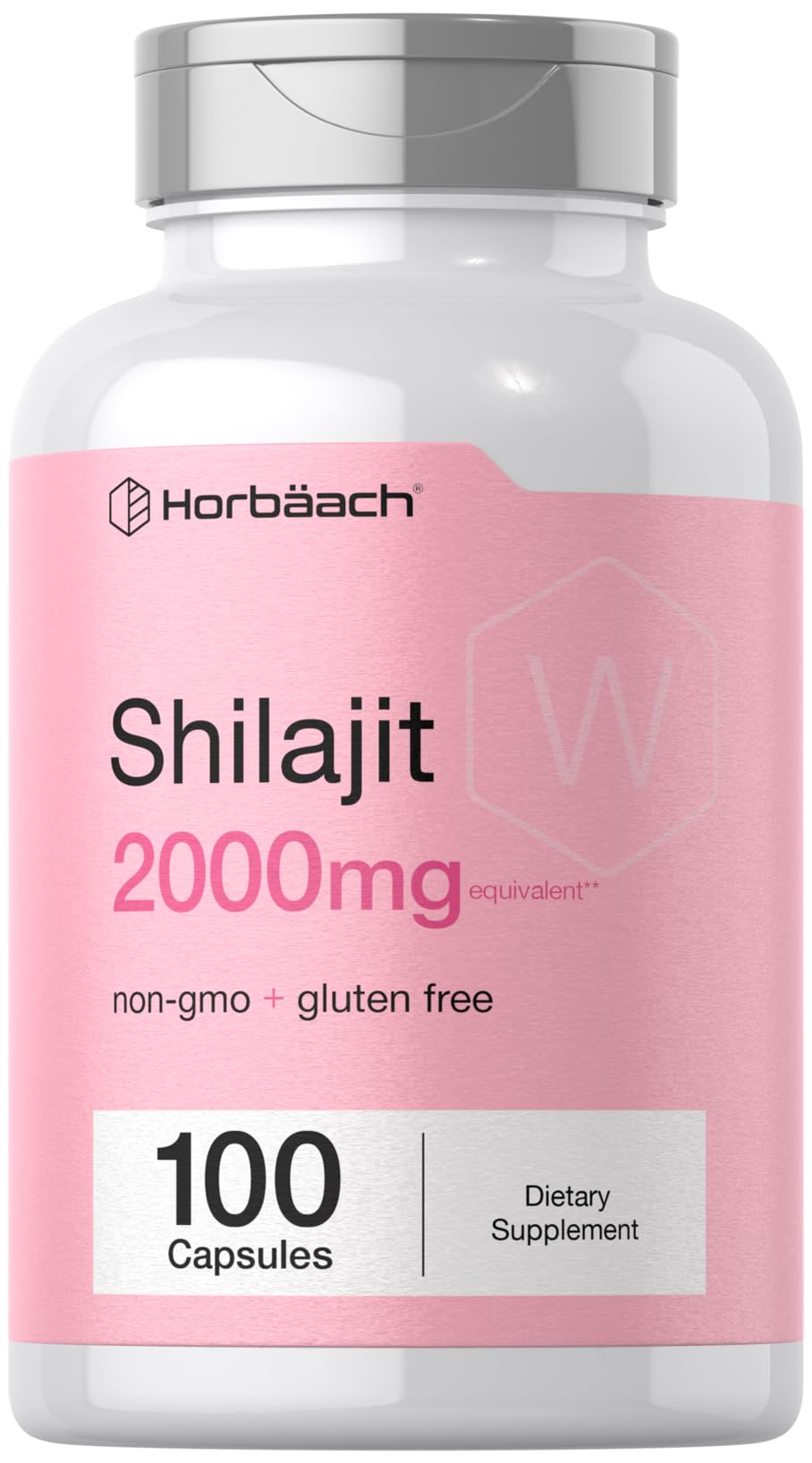 Foto 2 pulgar | Suplemento Horbäach Shilajit 2000 mg 100 Unidades - Venta Internacional