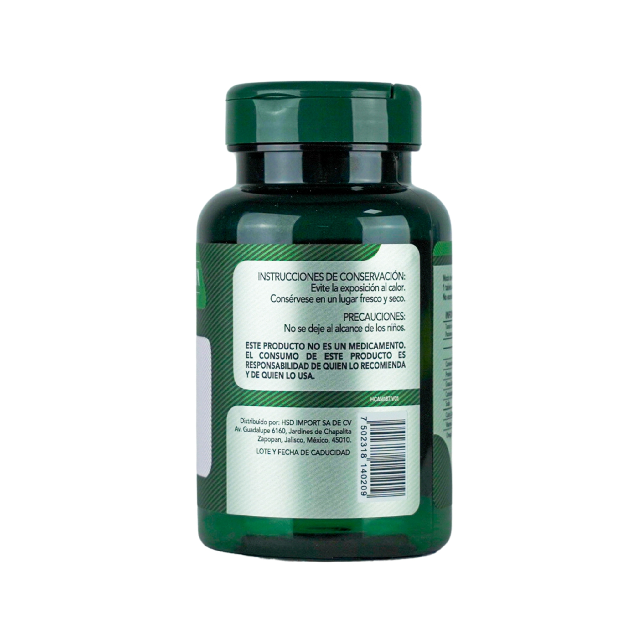 Foto 4 pulgar | Calcio Max 600 Triple Fuerza Herbalia Lab con Vitamina D3 Y Omega 3