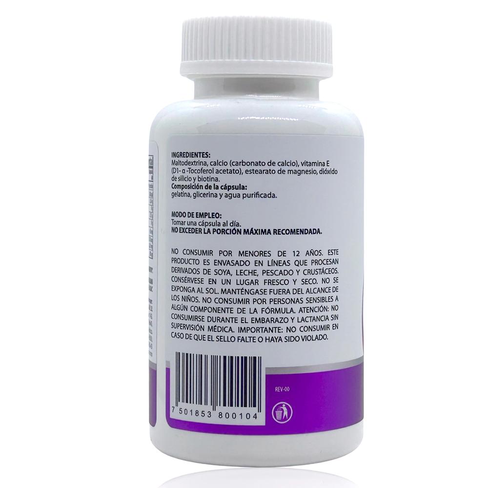 Foto 4 | Suplemento Natural Health Biotina de 60 Cápsulas