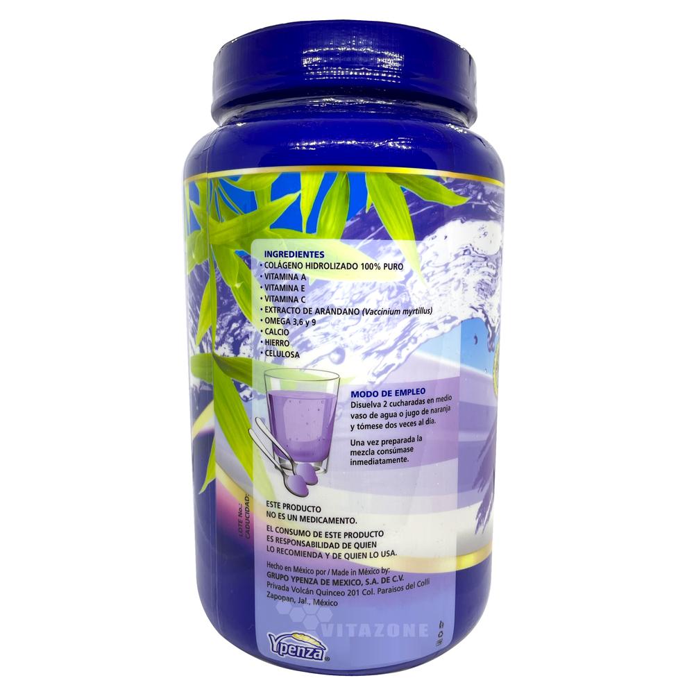 Foto 5 | Colágeno Hidrolizado Ypenza Blueberry 1.1 kg