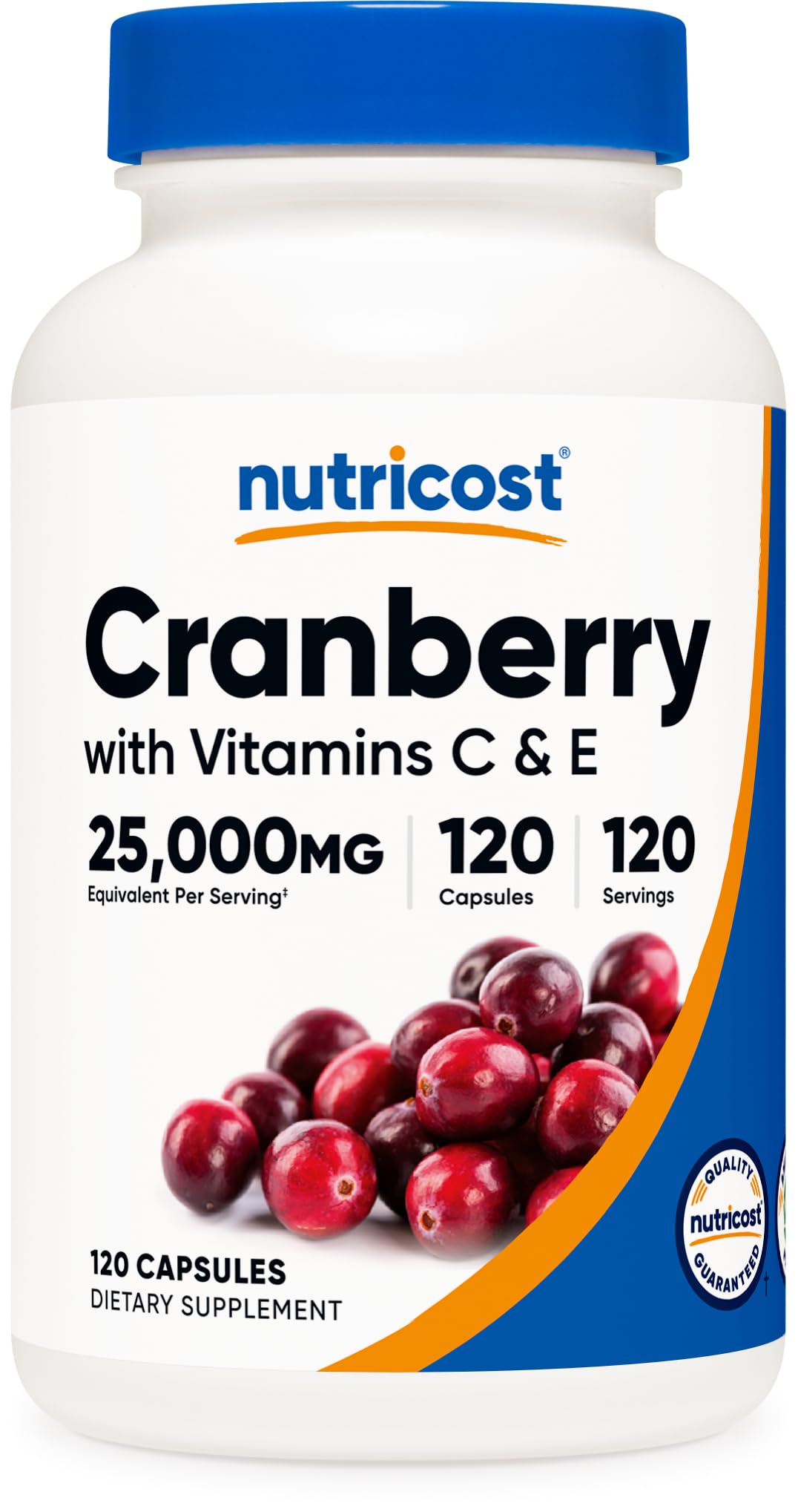 Foto 2 pulgar | Suplemento Nutricost de 25 000 mg de Extracto de Arándano con Vitaminas C Y E - Venta Internacional