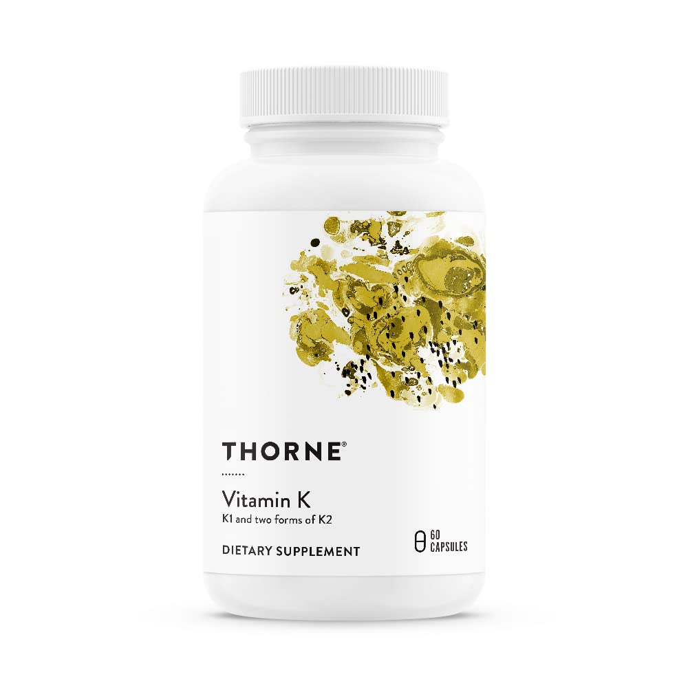 Suplemento Thorne Vitamina K 60 Cápsulas - Venta Internacional