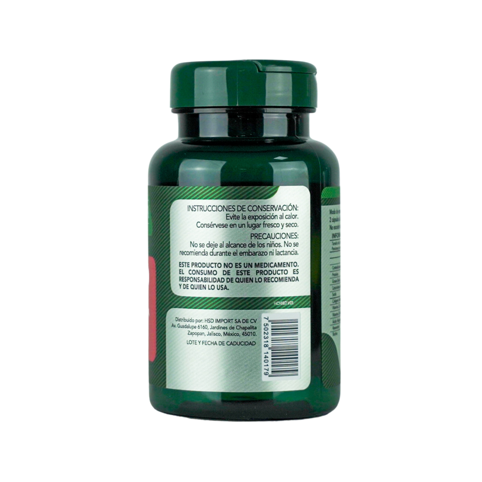Foto 4 pulgar | Colágeno Hidrolizado Y Ácido Hialurónico Con Biotina Herbalia Lab Resveratrol Vitamina E Y Vitamina C