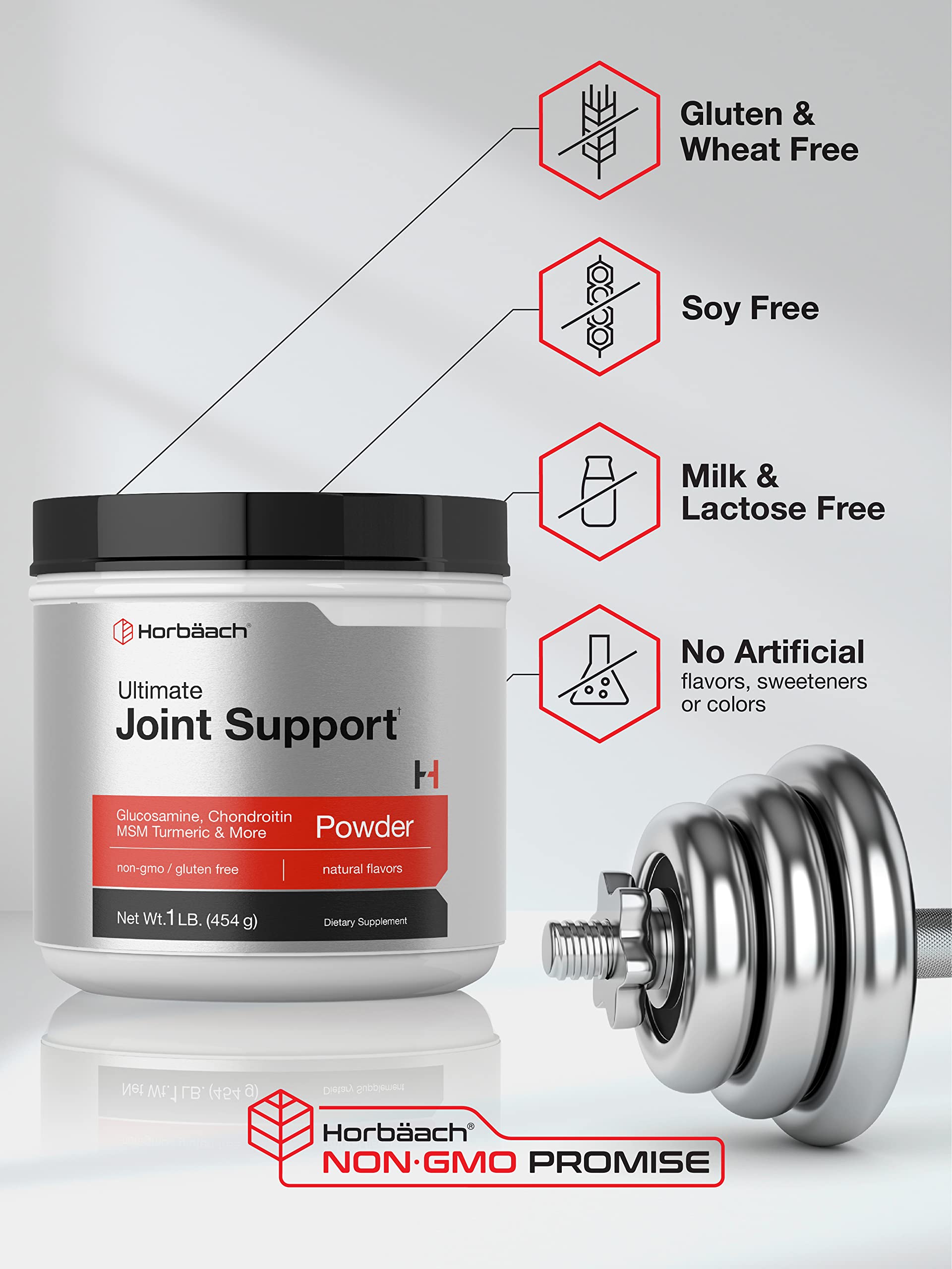 Foto 6 pulgar | Suplemento Horbäach Ultimate Joint Support 454 g - Venta Internacional