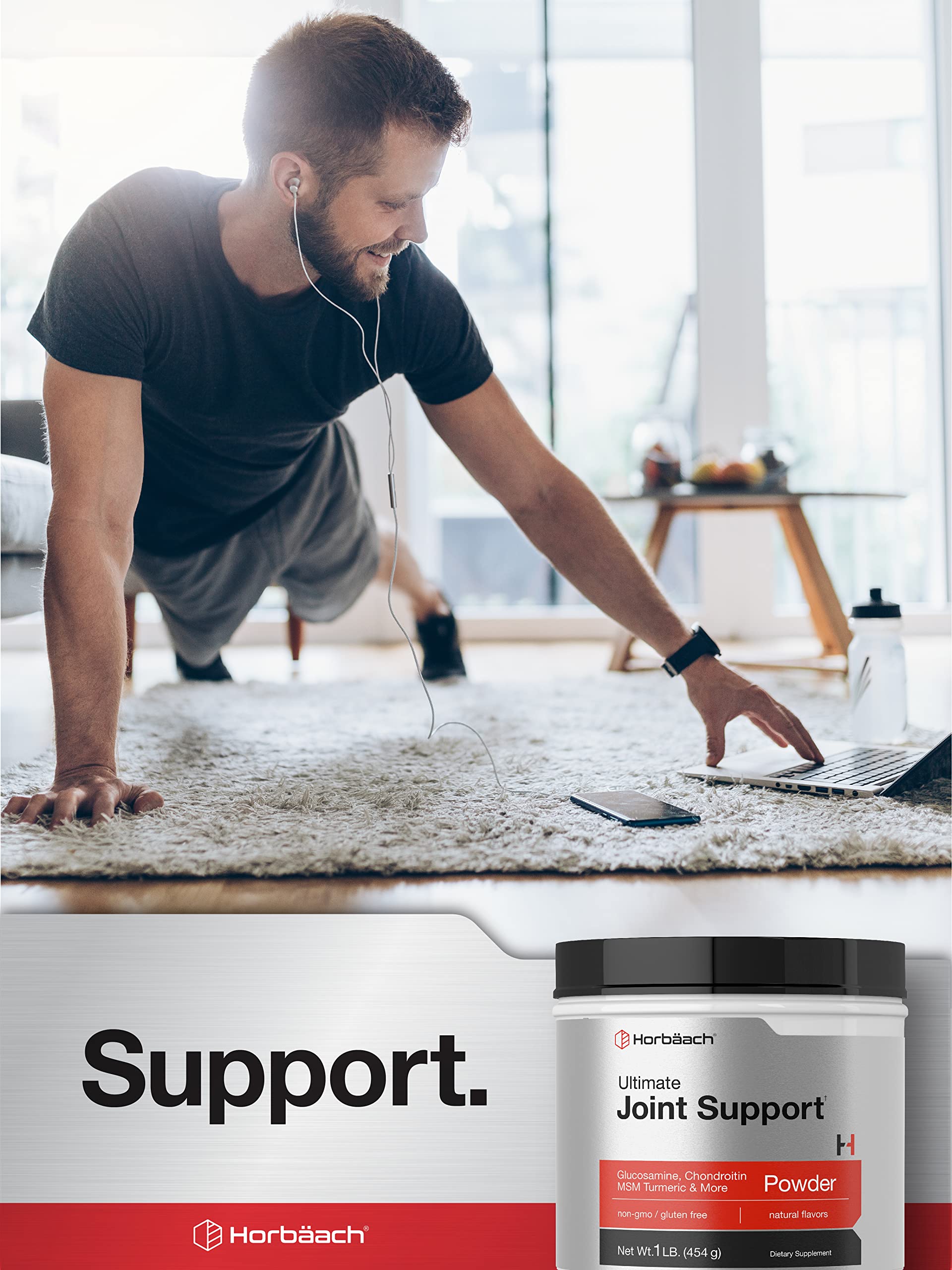 Foto 8 pulgar | Suplemento Horbäach Ultimate Joint Support 454 g - Venta Internacional