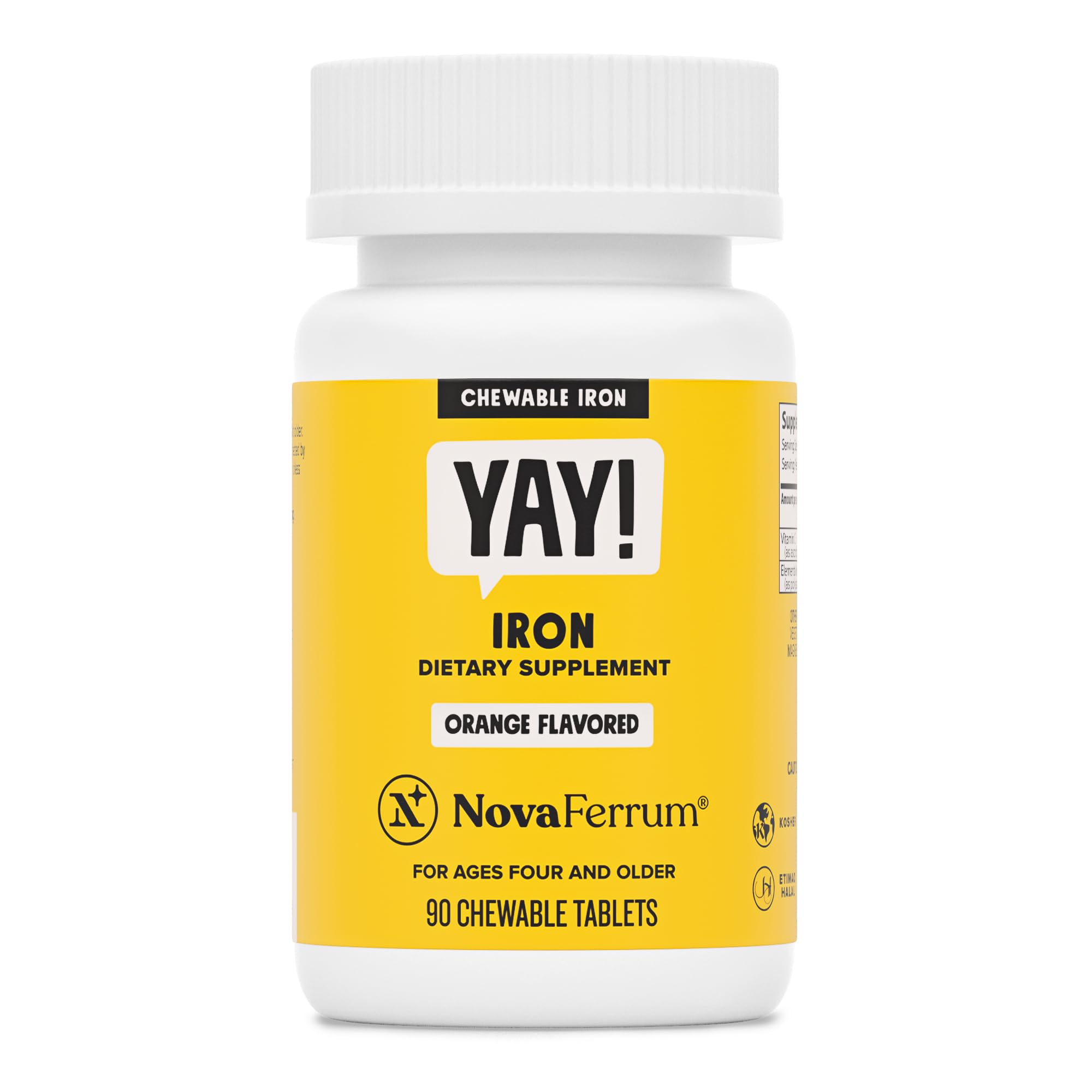 Foto 2 pulgar | Suplemento de Hierro Novaferrum Yay Masticable 18 mg 90 Porciones - Venta Internacional
