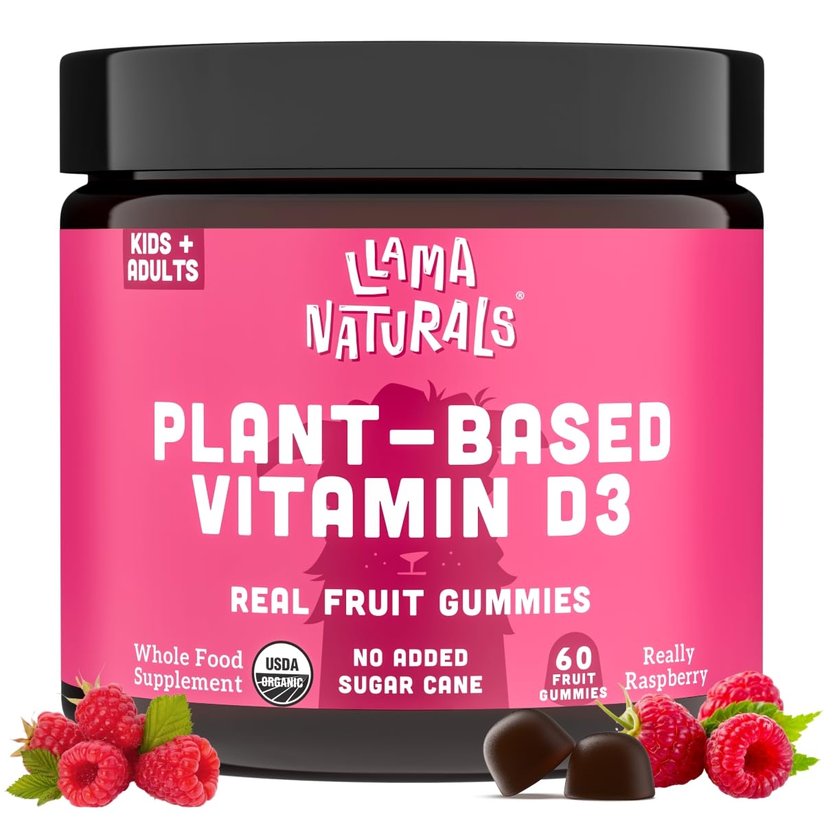 Foto 2 pulgar | Vitamina D3 Llama Naturals en Gomitas para Niños y Adultos 60 Unidades - Venta Internacional