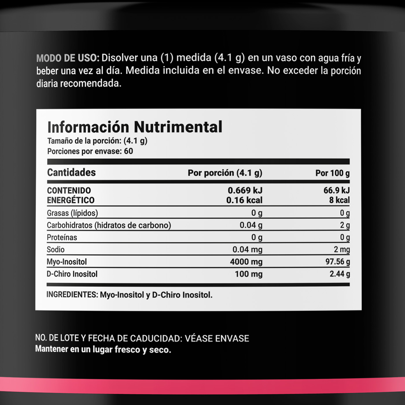 Foto 3 pulgar | Suplemento B Life Myo & D-Chiro de 60 Porciones