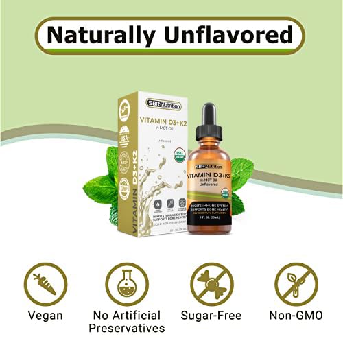 Foto 6 pulgar | Suplemento Sbr Nutrition Vitamina D3 + K2 - Venta Internacional