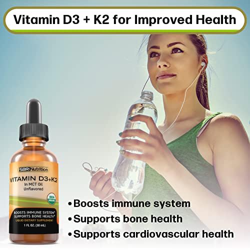 Foto 7 pulgar | Suplemento Sbr Nutrition Vitamina D3 + K2 - Venta Internacional