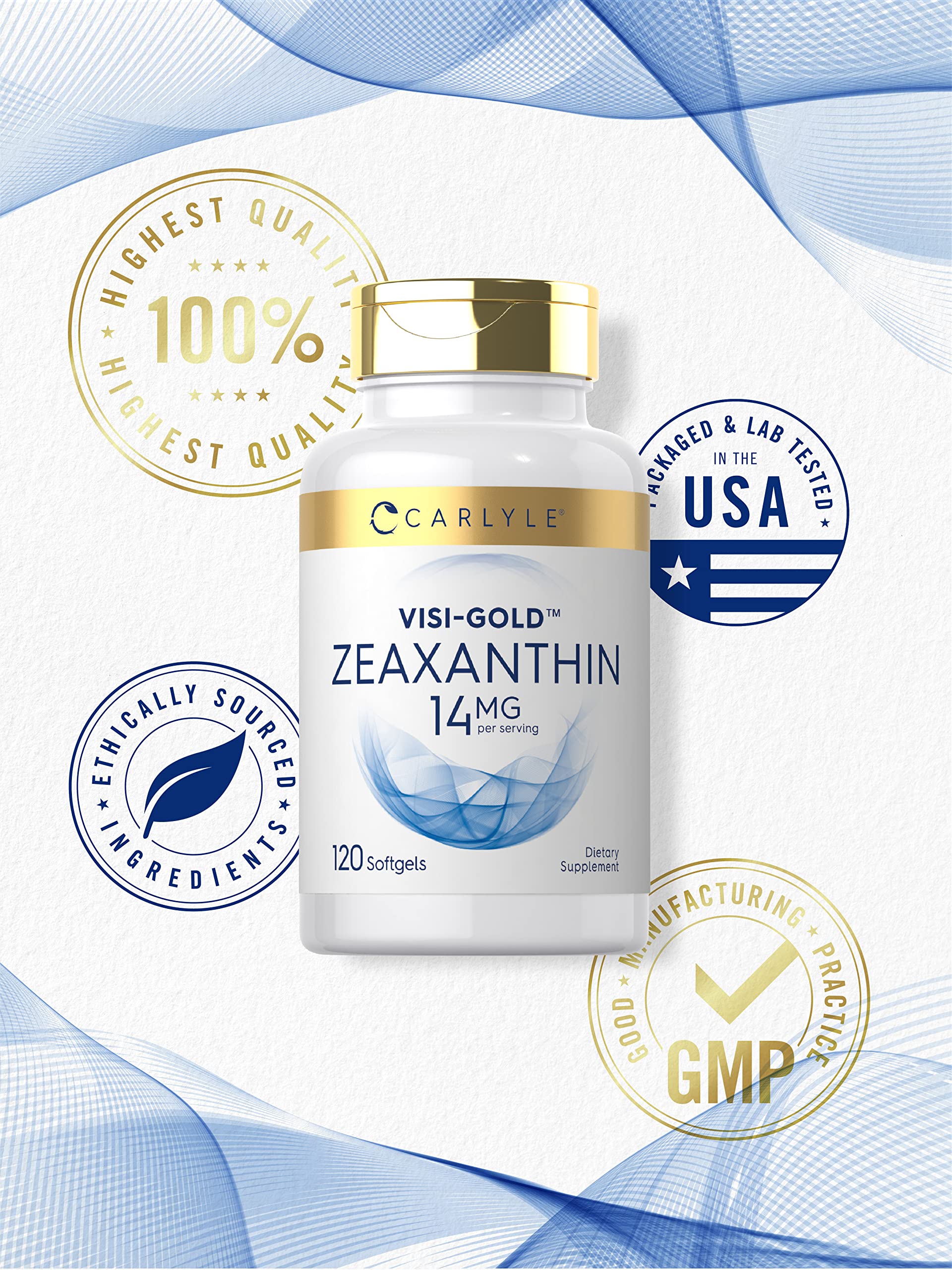Foto 5 | Suplemento Carlyle Zeaxantina 14 Mg 120 Cápsulas Blandas Salud Ocular - Venta Internacional