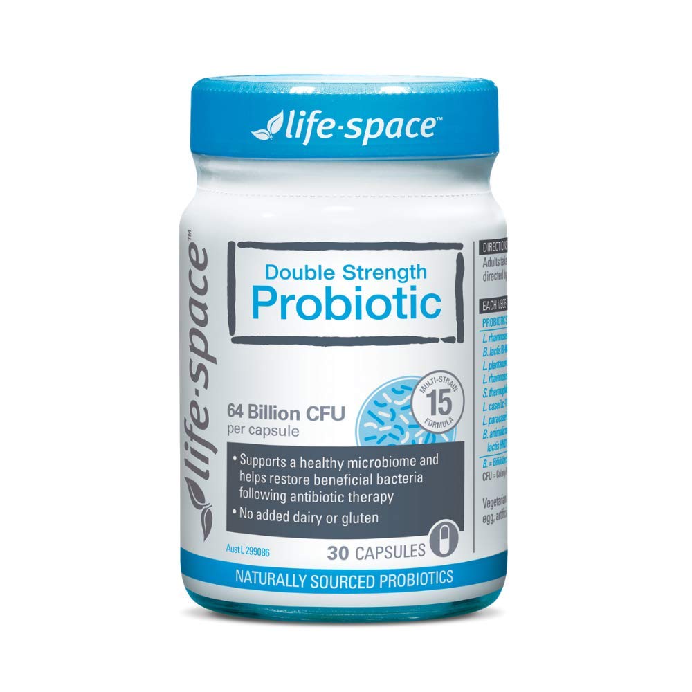Suplemento Probiótico Life Space Double Strength 30 Cápsulas - Venta Internacional