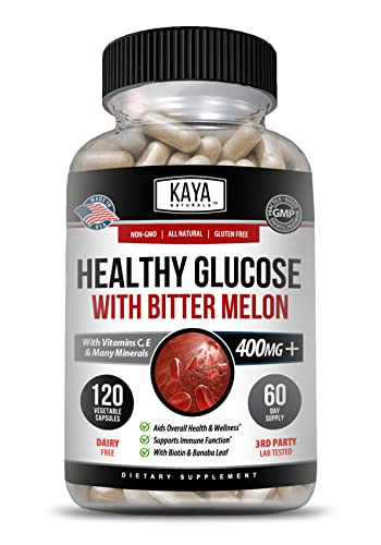 Foto 2 pulgar | Suplemento Kaya Naturals Healthy Gluco con Melón Amargo 120 C - Venta Internacional