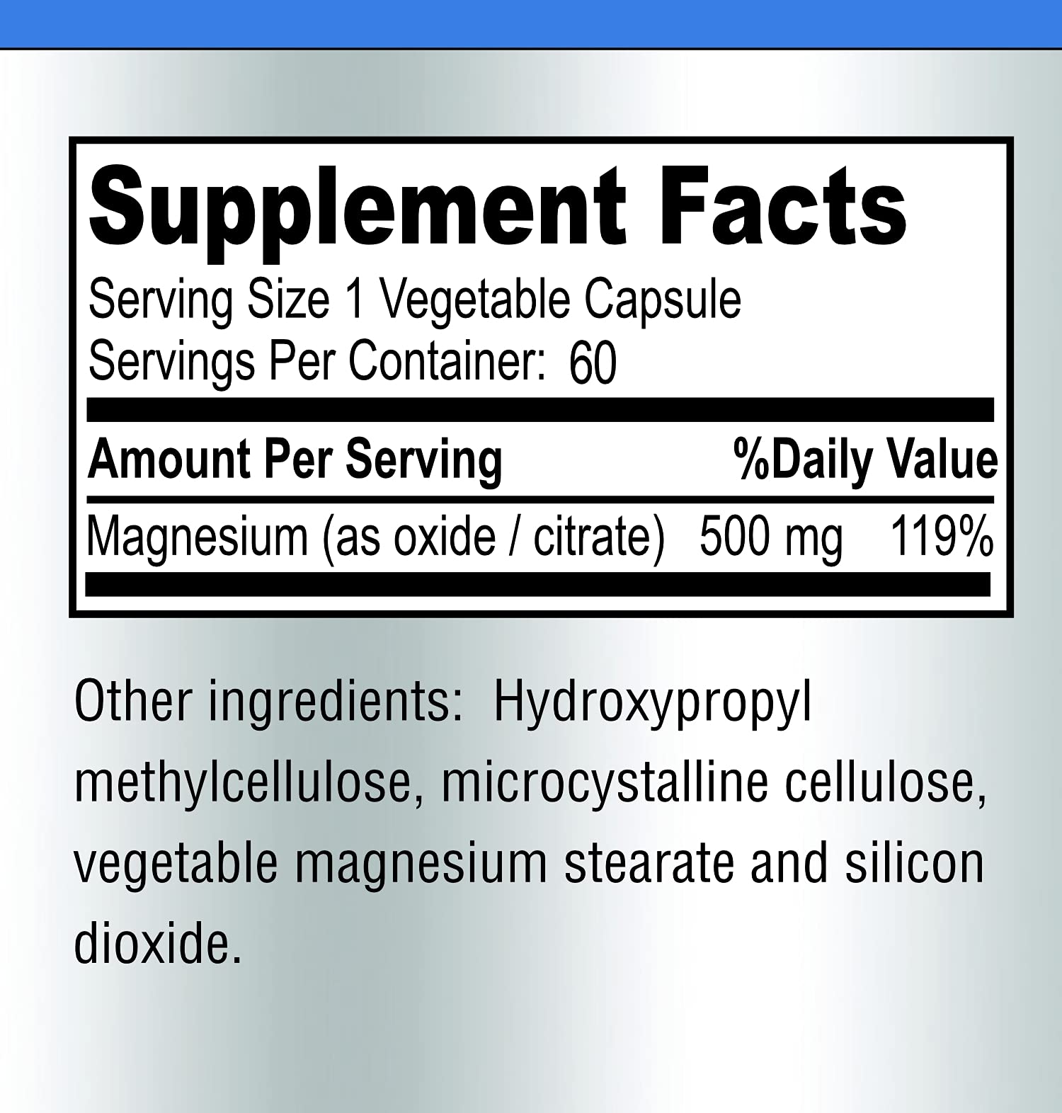 Foto 7 pulgar | Suplemento Yummyvite de Magnesio 500 Mg 60 Cápsulas - Venta Internacional