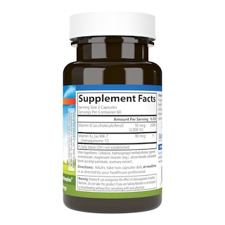 Foto 2 | Suplemento Carlson de Vitamina D3 + K2 50 Mcg/2000 Ui Y 90 Mcg Mk7 - Venta Internacional