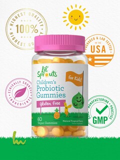 Foto 5 | Suplemento Probiótico Carlyle Lil' Sprouts 60 Gummies Kids - Venta Internacional