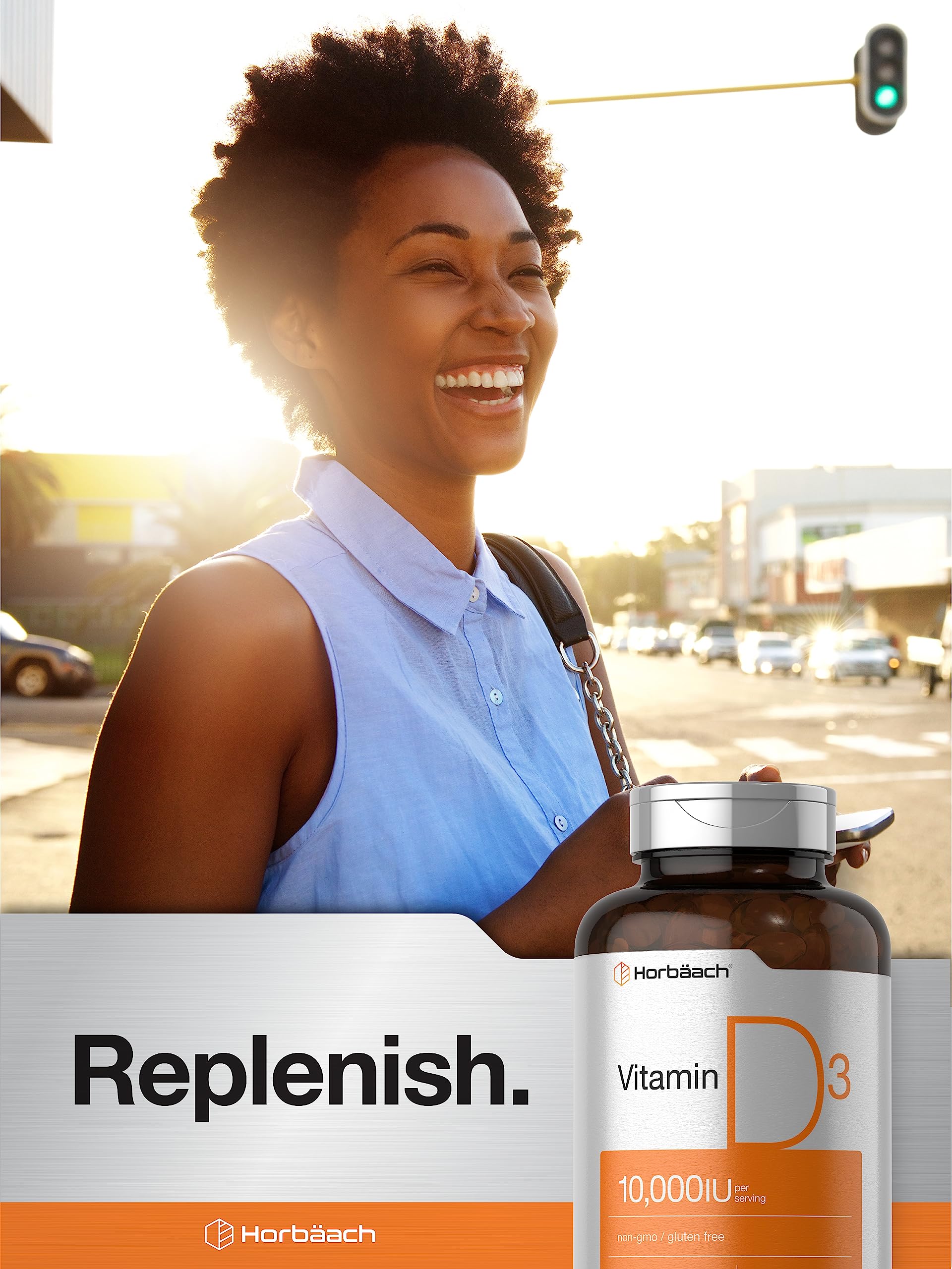 Foto 6 | Suplemento Horbäach De Vitamina D3 10000 Ui 500 Cápsulas Blandas - Venta Internacional