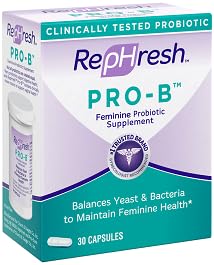 Foto 3 pulgar | Suplemento Probiótico Femenino Rephresh Pro-b 30 Cápsulas X3 - Venta Internacional