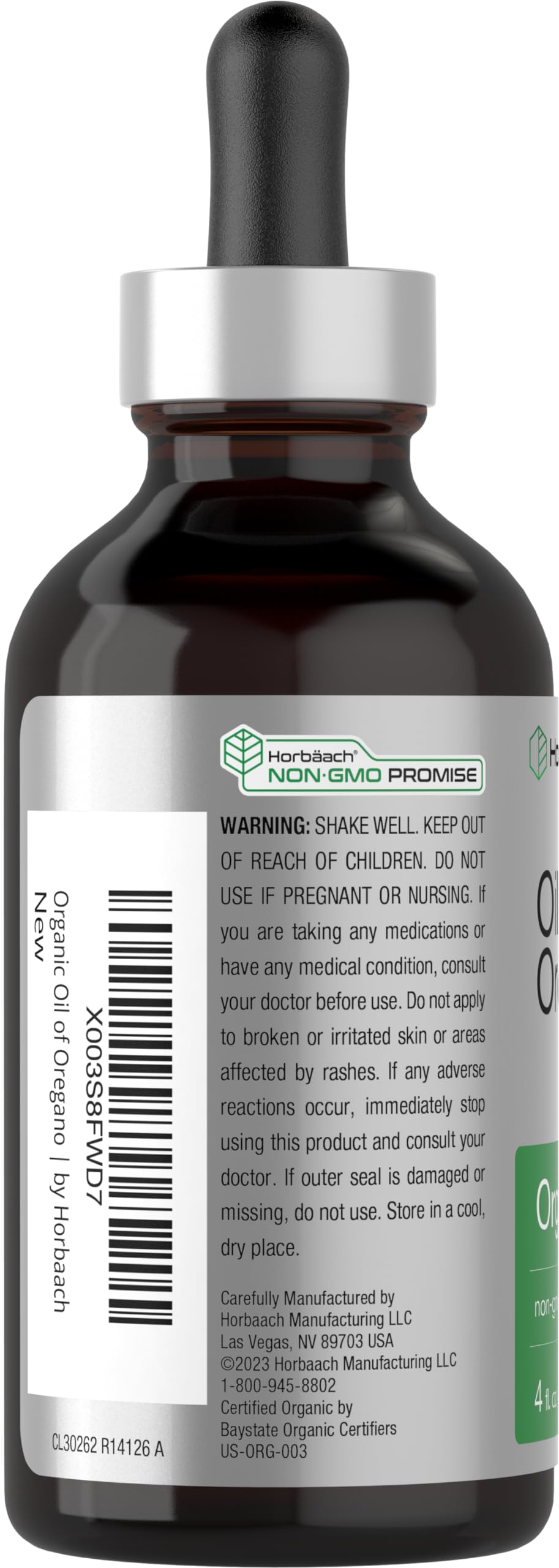 Foto 4 pulgar | Suplemento de Aceite de Orégano Orgánico Horbäach 118 Ml- Venta Internacional