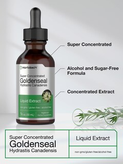 Foto 3 | Suplemento Horbäach Extracto De Raíz de Foca Dorada 30 ml Sin Alcohol - Venta Internacional
