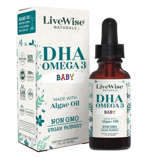 Foto 2 | Suplemento en Gotas Live Wise Naturals Dha Omega 3 - Venta Internacional