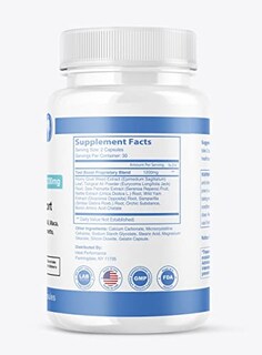 Foto 2 | Suplemento Ideal Performance Zydenafil de 60 Cápsulas-Venta Internacional