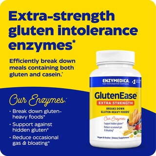Foto 2 | Suplemento Enzymedica Glutenease Extra Strength 30 Cápsulas - Venta Internacional