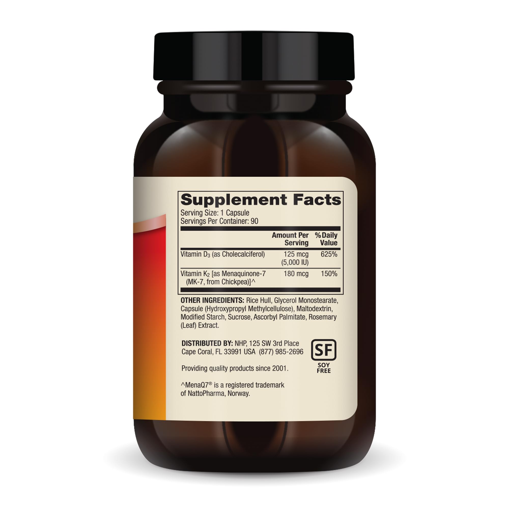 Foto 3 pulgar | Vitaminas D3 y K2 Dr. Mercola 90 Cápsulas - Venta Internacional