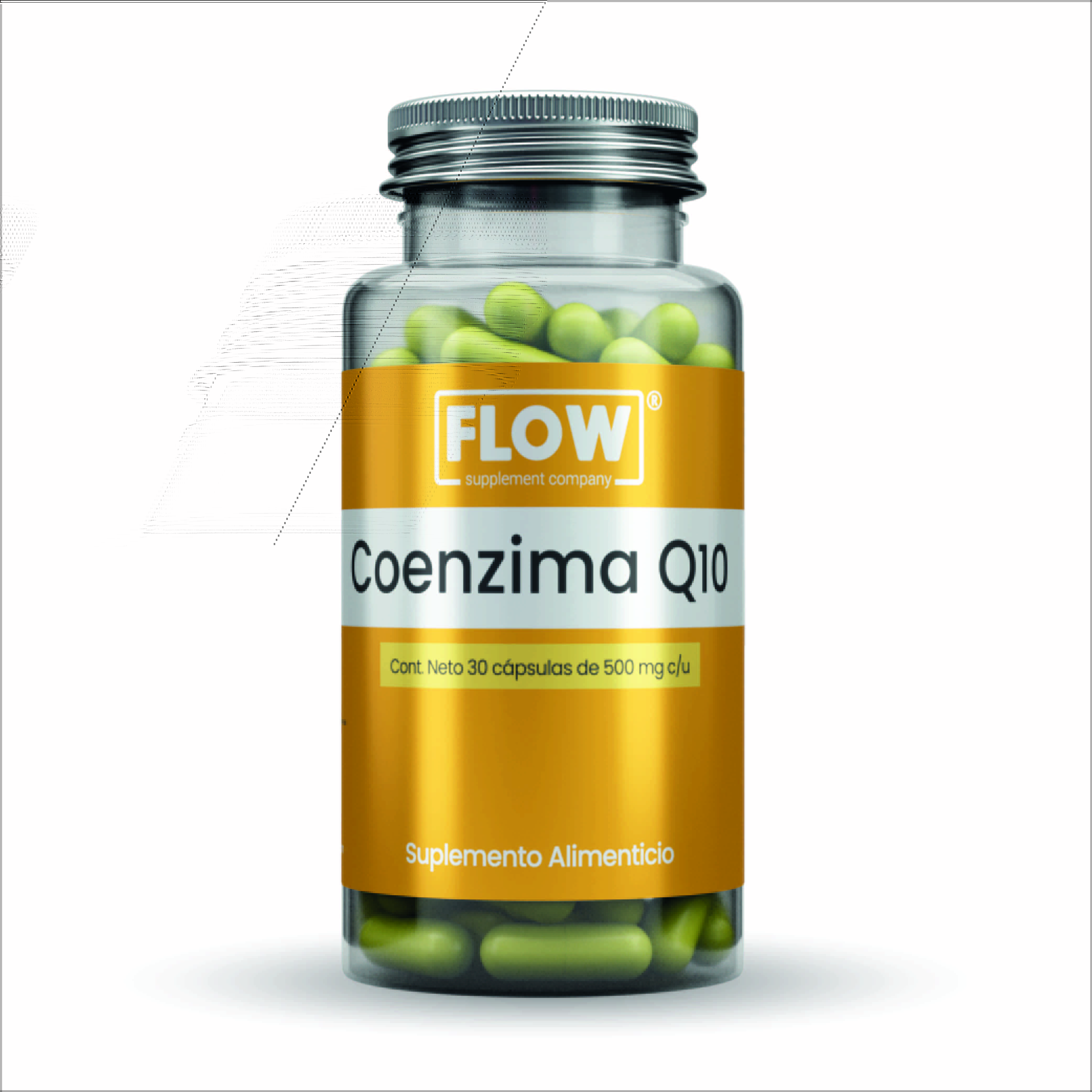 Foto 1 | Flow Vitaminas Minerales y Suplementos Coenzima Q10 (120mg) 30 Cápsulas de 500 mg