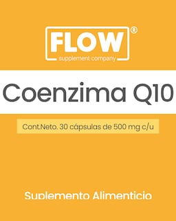 Foto 2 | Flow Vitaminas Minerales y Suplementos Coenzima Q10 (120mg) 30 Cápsulas de 500 mg