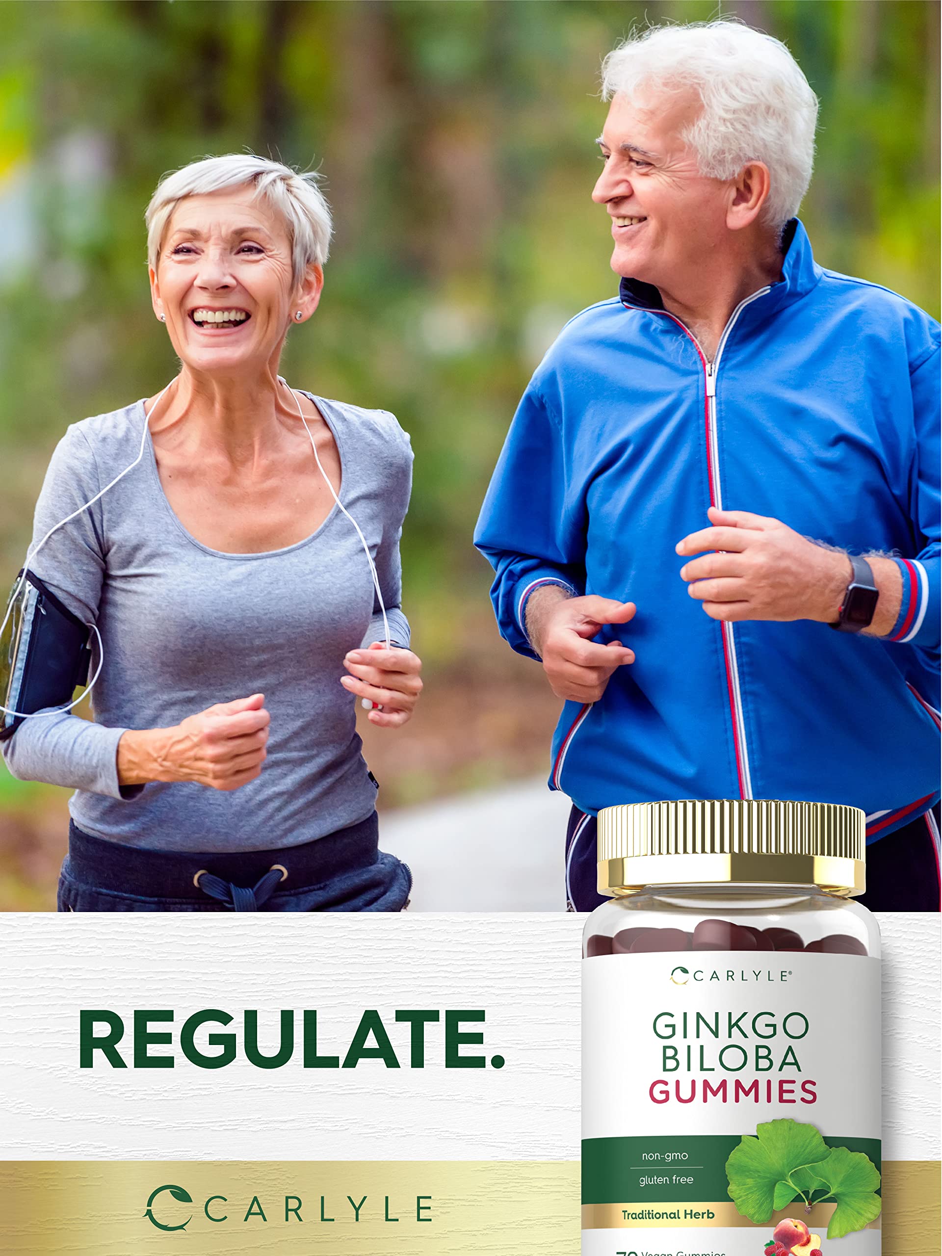 Foto 6 | Suplemento Carlyle Ginkgo Biloba 300 Mg 70 Gomitas Veganas - Venta Internacional
