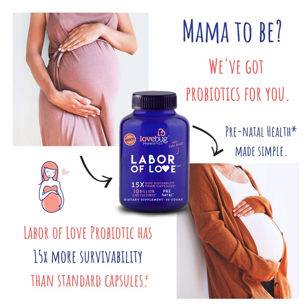 Foto 4 | Suplemento Lovebug Probiotics Lovebug Probiótico Prenatal Lovebug - Venta Internacional