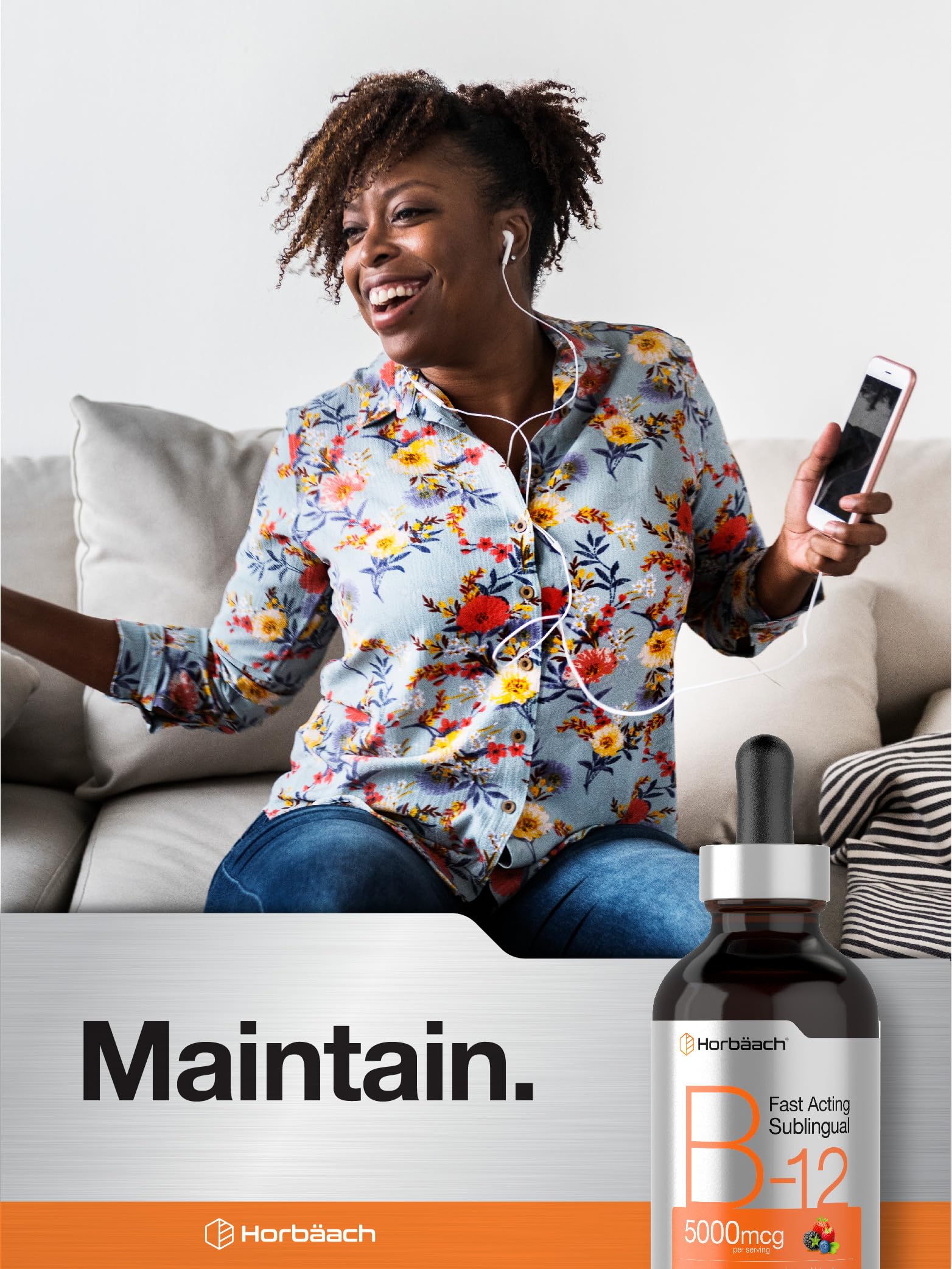 Foto 7 | Suplemento Horbäach B-12 de 5000 mcg Líquido Sublingual 120 ml - Venta Internacional