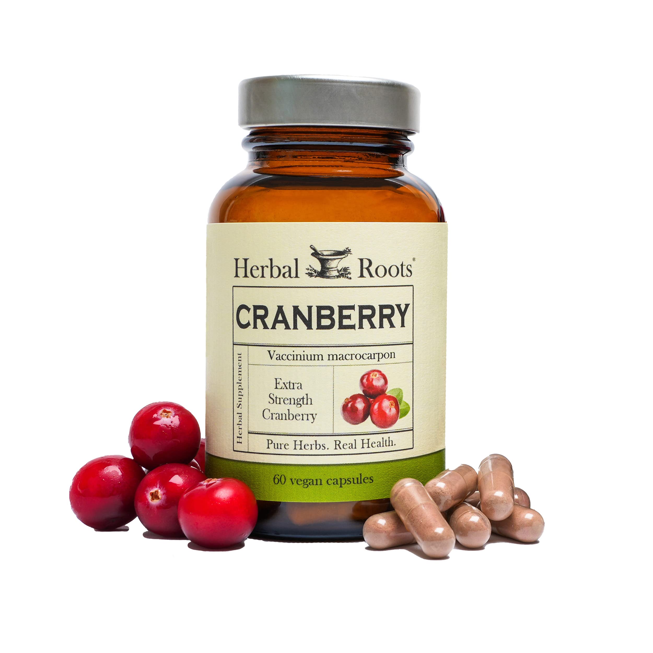 Foto 1 | Suplemento Herbal Roots Extra Strength Arándano Rojo 60 Cápsulas - Venta Internacional