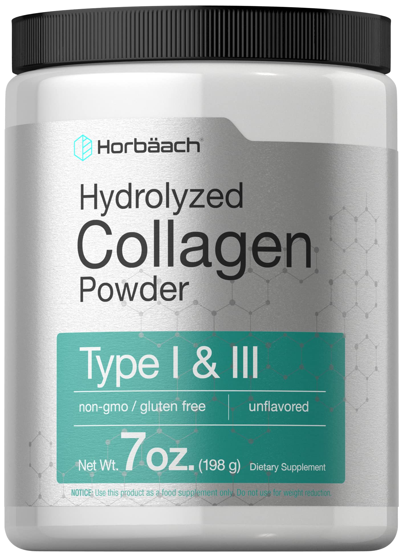 Foto 2 pulgar | Colágeno en Polvo Horbaach Hidrolizado Tipo I y Iii 200 ml - Venta Internacional