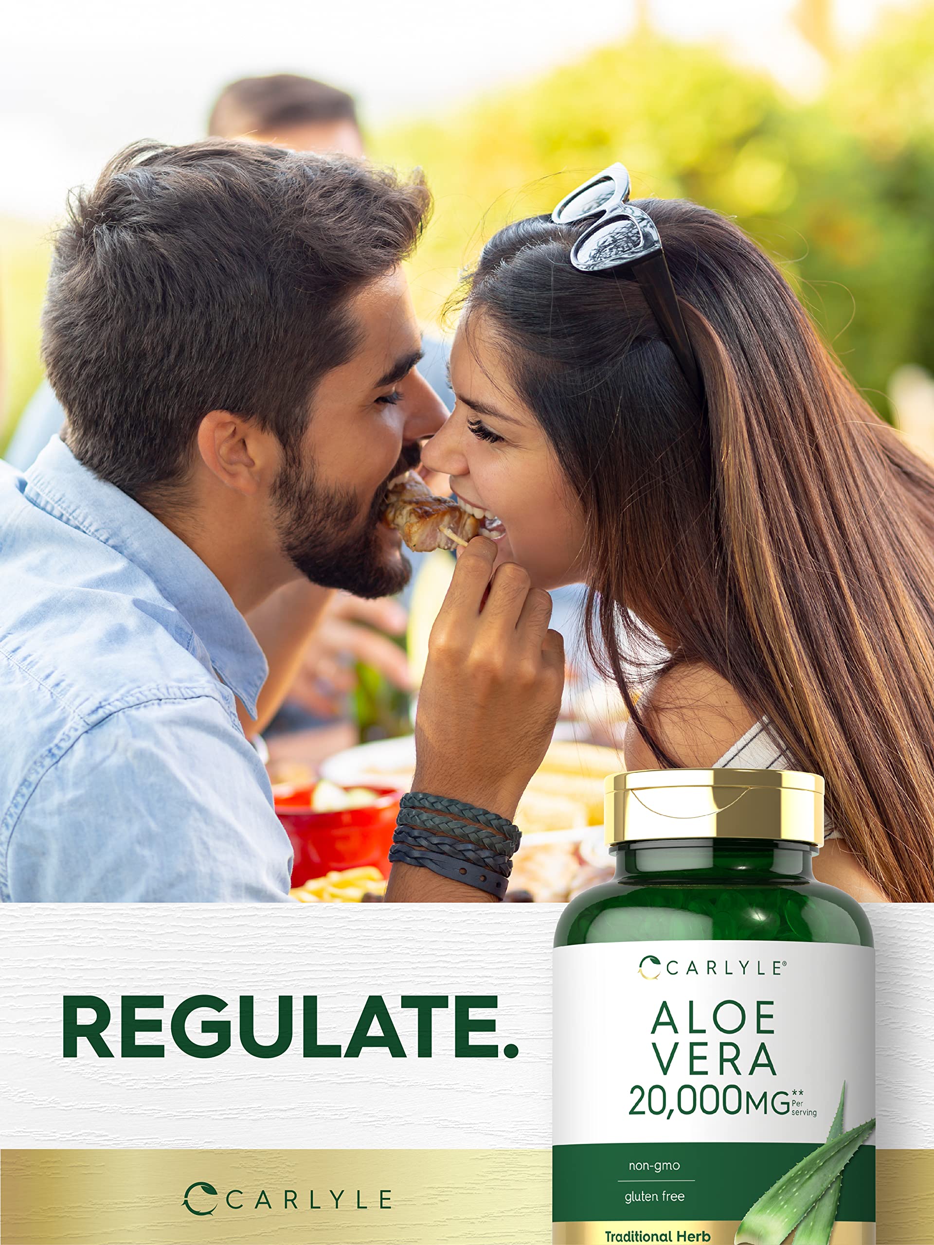 Foto 7 pulgar | Suplemento Carlyle Aloe Vera 20,000 mg 300 Cápsulas - Venta Internacional