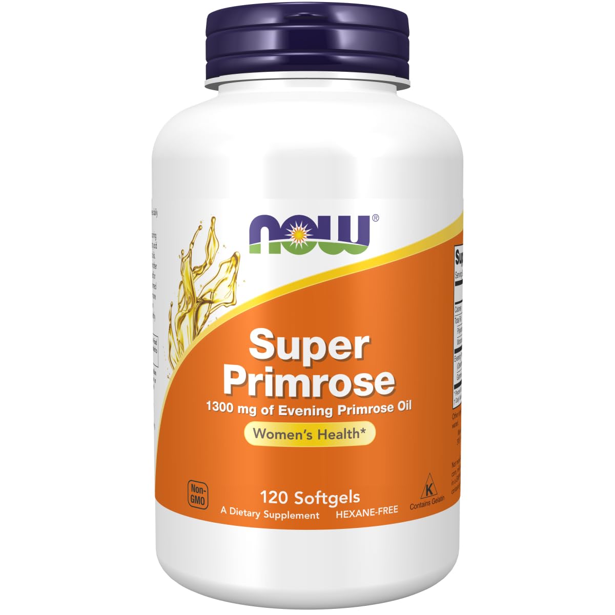 Foto 2 pulgar | Supplements Now Super Primrose 1300 Mg Gla 120 Cápsulas Blandas - Venta Internacional