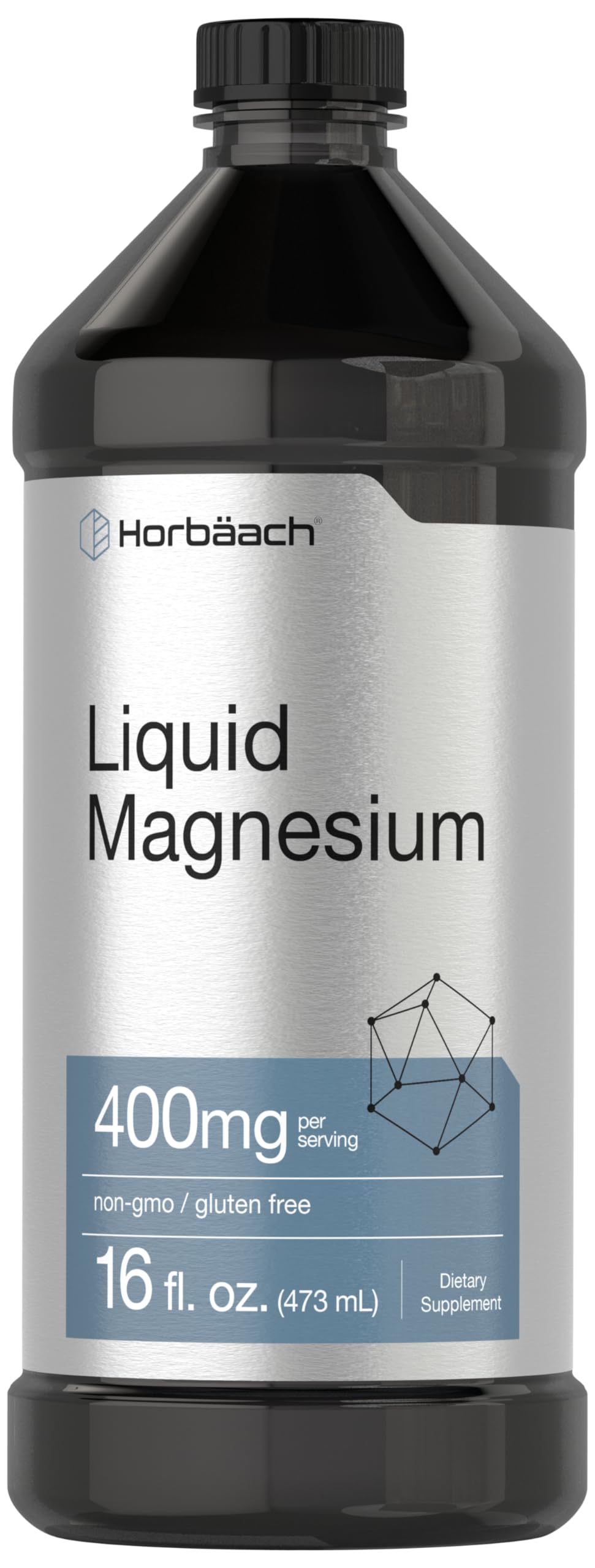 Foto 2 pulgar | Suplemento Horbäach Magnesio 400 ml - Venta Internacional