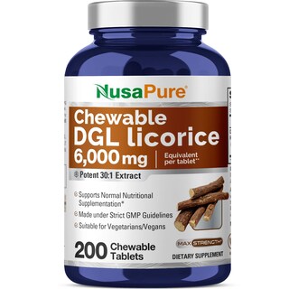 Foto 1 | Suplemento Nusapure Regaliz Desglicirricinado Dgl 6.000 mg - Venta Internacional